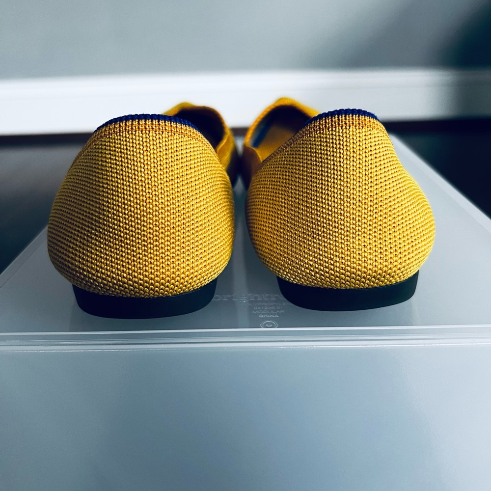 Rothy's The Point Flats Retired Marigold/Sunshine Yellow - Picture 7 of 13